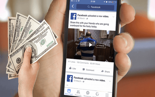 تفعيل الربح من فيديوهات الفيسبوك