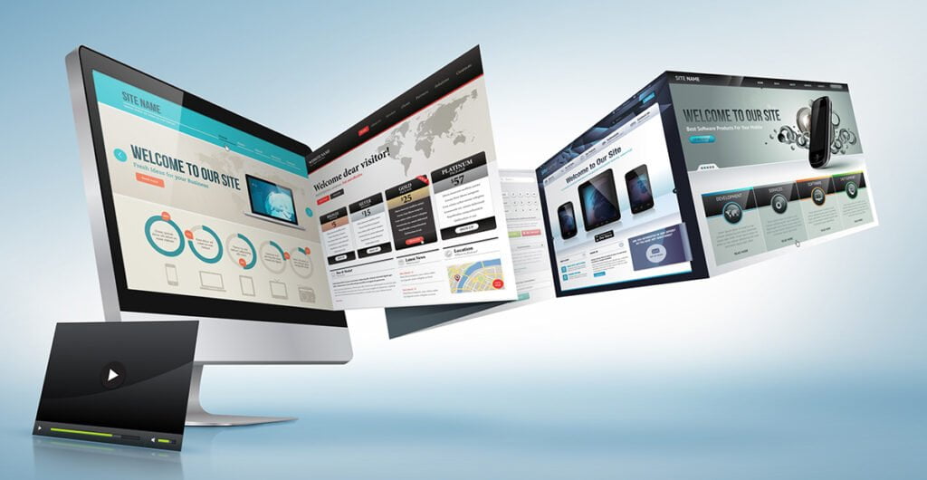 منصات تصميم المواقع مجاناً